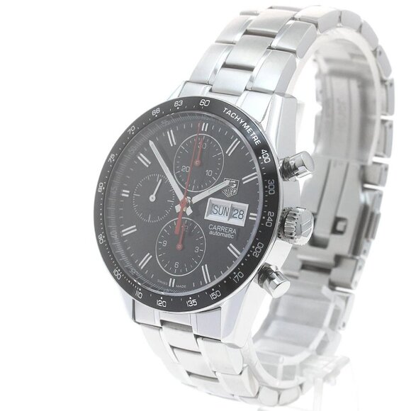 TAG HEUER Carrera CV201AH Chronograph day date Automatic Men's Watch_886426 - Picture 1 of 12